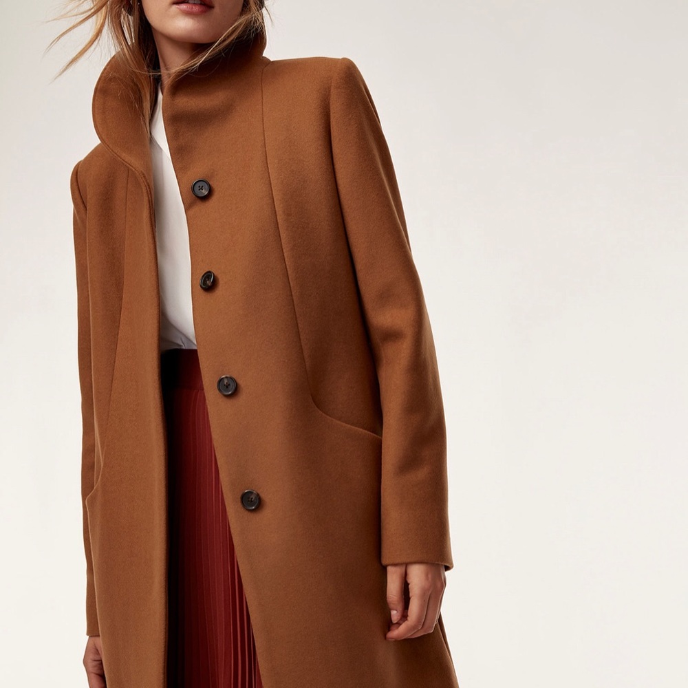 Aritzia Cashmere Cocoon Coat